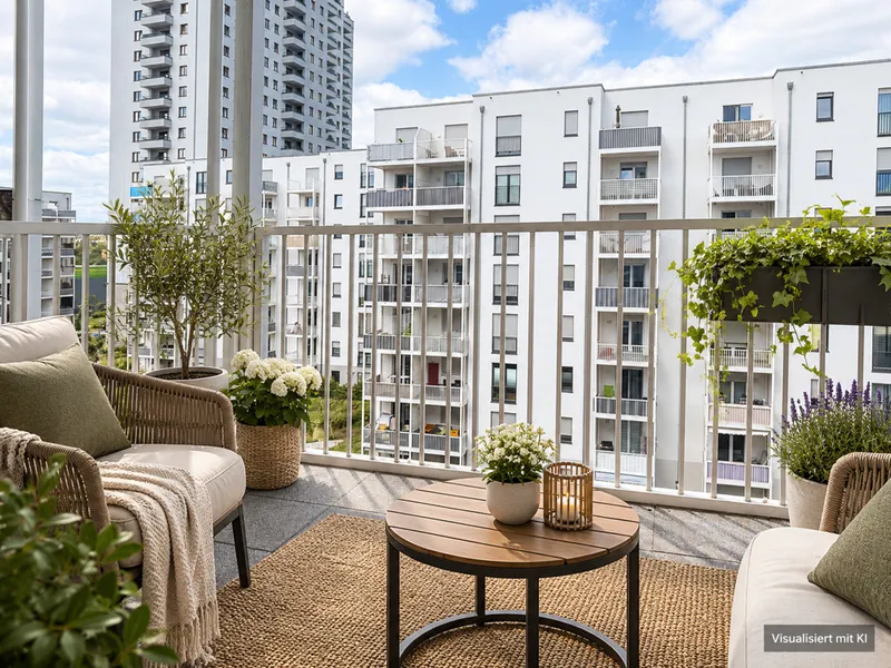 Modern wohnen in Marzahn - 2 Zimmer mit Balkon, Einbauküche und viel Komfort — photo 1